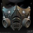 CYBERPUNK-ROBOT-MASK-01.jpg Cyberpunk Techwear Robot  Mask
