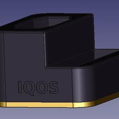 Fichier STL SUPPORT IQOS 3 DUO 🔧・Design pour imprimante 3D à  télécharger・Cults