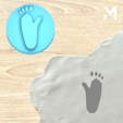 Gorilla.png Stamp - Animal footprint single