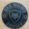 IMG_1283.jpg Bad Wolves - Disobey coaster