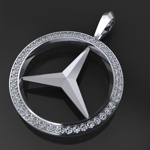 Pendants Mercedes bens 3D model