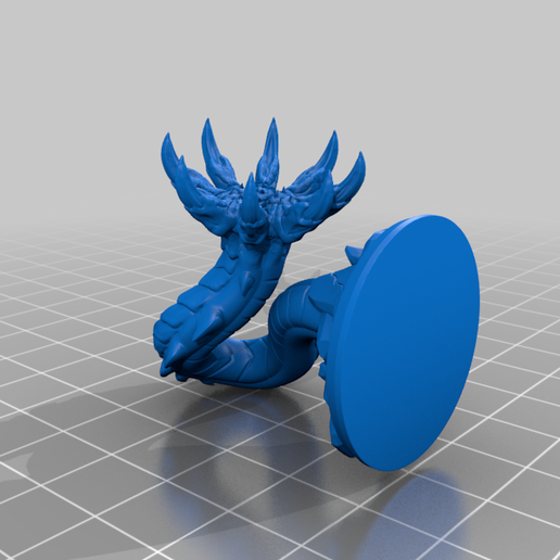 🪱 Giant Worm・Free STL File for ・Cults