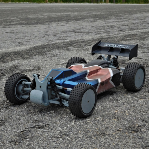 Lynx - Fully 3D-printable 1/10 4wd buggy 3D model
