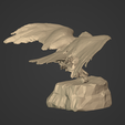 R7.png Lowpoly Eagle Statue - Figurine