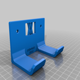 enforce_1000_screws.png STL-Datei Club Hammer 1000 Grams holder 038 I ENFORCE I for screws or peg board kostenlos・3D-Drucker-Modell zum herunterladen