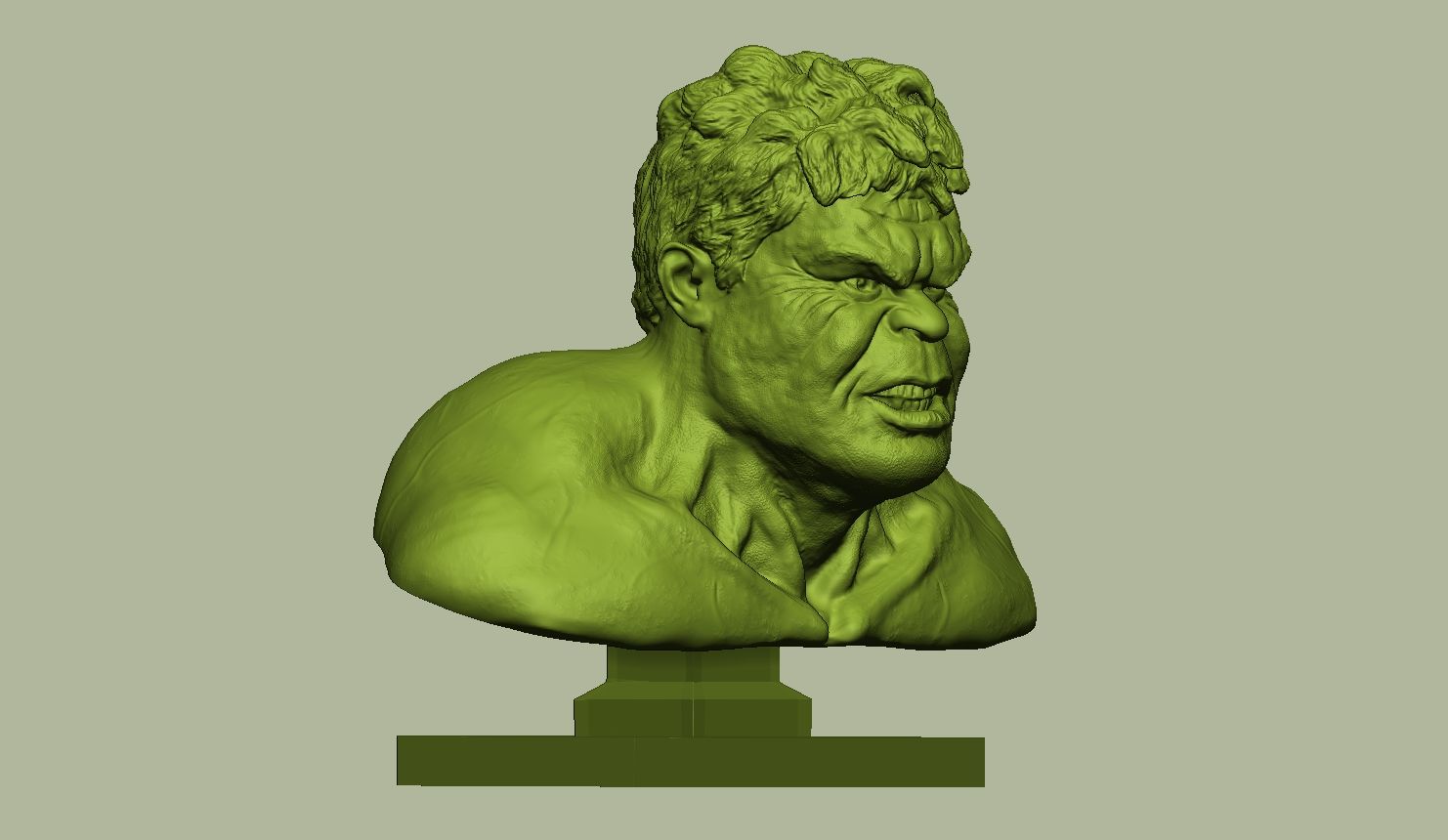 17.jpg Archivo STL Hulk marvel・Plan para descargar y imprimir en 3D, rumit