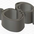 Number-8-flat.jpg Free STL file Number 8 - !!!FREE!!!・3D print design to download