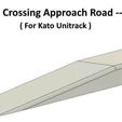 20-11-08_Mike_Crossing-3.jpg N Scale -- Modern Concrete Crossing for Kato Unitrack