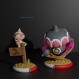Baltoy-and-Claydol.png Baltoy and Claydol presupported 3D print model