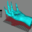 Hand_Supported_02.png Porta-joias Daemon hand Modelo 3D