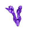 lower-part.stl 3D-печатная модель черепа дракона