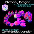 Birthday_commercial.jpg Birthday build a dragon, ful customisation *Commercial Version*
