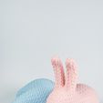 IMG_3700.jpg Troy Rabbit Knitted 🐰✨ (Container + Piggy Bank Version), Easter Design