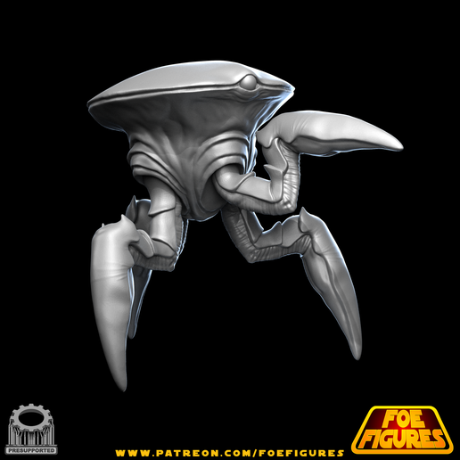 👽 Alien Pod Crab Bundle・ 3D File for 3D printing・Cults