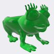 IMG_0883.png Free STL file Miss Frog bowl・3D printable object to download