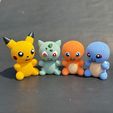 KP-1.jpeg Knitted Pokemons (Pikachu, Bulbasaur, Charmander, Squirtle)