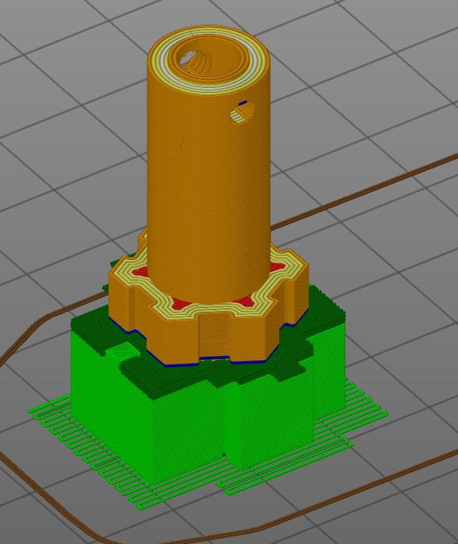 Download STL file HEX 17 offset 25mm distance • Object to 3D print ・ Cults