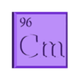 96cm.stl All 118 elements (The Periodic Table of Elements)