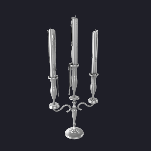 chandelier Bloody candlestick 3D MODEL - 3D model önizlemesi