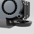 Revo-Hemera-Hotend-Mounting-Side-View.jpg E3D Revo Hemera 360 degree Cooling and Sensor Mount Bundle - Ready to print files