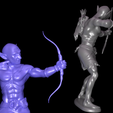 preview3.png Goblin archer model for 3D print