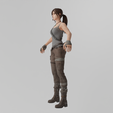 Lara-Croft0015.png Lara Croft Lowpoly Rigged