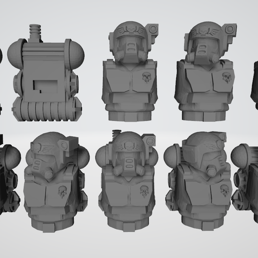 Hostile Environment Guardsmen 3D model