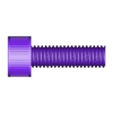 M5x16.stl Juego de tornillos de cabeza hexagonal M5 (ISO Métrico)