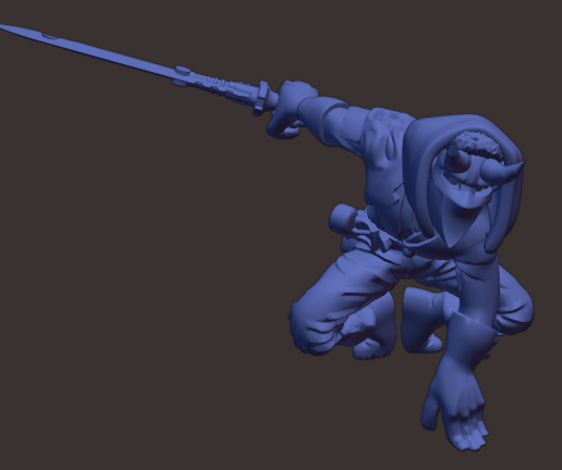 DareDevil wannabe - 3D model önizlemesi