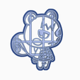 DFSDFGGG.png STL file MARSHAL - COOKIE CUTTER / ANIMAL CROSSING・3D print object to download