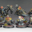 Banner.png Space Dwarfs (4 bikes, drivers, walker, and minis)