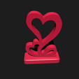 Shapr-Image-2024-02-12-161755.png Connected Hearts Abstract Statue,  Love Heart Sculpture, Gift Home Decor Figurine,  Love gift, engagement gift, marriage, proposal, Valentine's Day gift