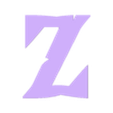 ZM.stl Letters and Numbers ZELDA Letters and Numbers | Logo