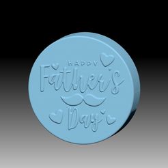 FathersDay.jpg Fichier STL SHAMPOING SOLIDE ET MOULE POUR POMPE À SAVON POUR LA FÊTE DES PÈRES・Plan imprimable en 3D à télécharger