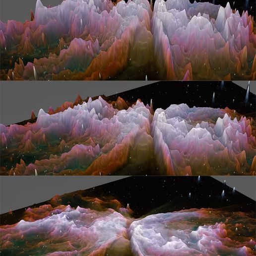 nebula4.jpg Туманность Баттерфляй объект глубокого неба 3D программный анализ