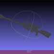 meshlab-2021-12-01-16-07-22-32.jpg Sword Art Online Sinon Hecate II Rifle Basic Model