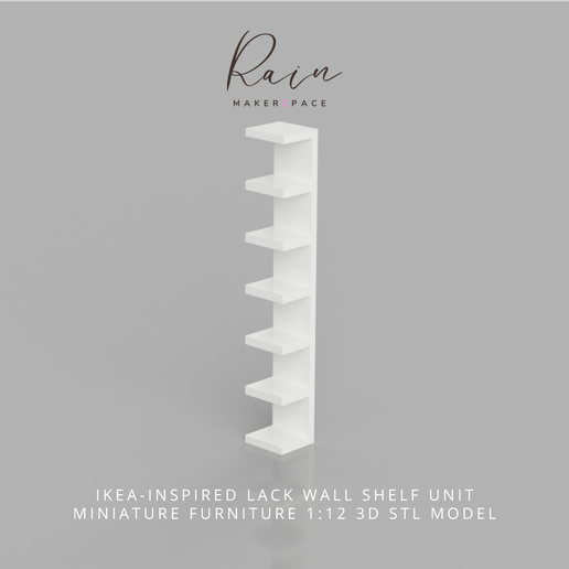 IKEA-INSPIRED-LACK-Wall-Shelf-Unit-Miniature-Furniture-6.png IKEA-INSPIRED LACK Wall Shelf Unit Miniature Furniture, Dollhouse Furniture, MIniature Furniture, Mini IKEA Lack Wallshelf