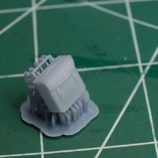 1/35 BMW R75 with sidecar Leather toolbox plus mounts 3D model