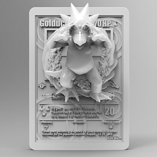 golduck pokemon card Golduck #55