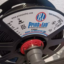 spool_resize.jpg STL-Datei Spulenadapter (mit Lager)・3D-druckbares Modell zum herunterladen
