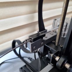 FilamentSensorWithClip.jpg Anycubic Vyper Filament Sensor Holder with Cable Clip