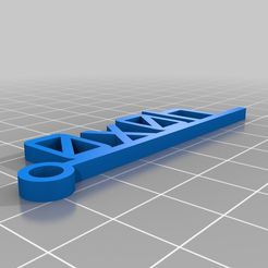 839e59dade126f8343f1a51e346aa8b0.png Free 3D file Customizable Keychain Generator (more then 3 letters) dogtag・3D print design to download