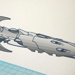 Bandit_Frigate_1.png 3D file Pointy Eared Pirates Bandit-class Frigate・3D printable design to download, ArcaneShipyard