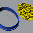 rendering2.png Whimsical Easter Egg 3D Cookie Cutter
