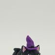 20230929_143051.jpg Witch Hat Snappy Cat - Snap-Flex Articulated Fidget Toy
