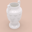Amphore_v51 v22-r3.png amphora greek cup vessel vase v51 for 3d print and cnc