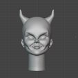 anabelle-cifruda.jpg Anabelle doll with devil horn