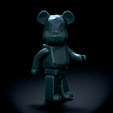 Untitled_Viewport_019.png Bearbrick Articulated Low poly faceted Articulated