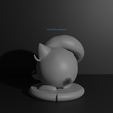 Screamtail8.png Igglybuff, jigglypuff, Wigglytuff and Scream tail 3D print model