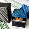 4.jpg Deck box with Dragonscales for Magic the gathering, dice or storage